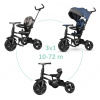 QPLAY Trojkolka Rito star Blue,skladacia, vek 10-72 mesiacov Varianta: QPLAY Trojkolka Rito star Grey, skladacia, vek 10-72 mesiacov