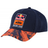 kšiltovka GRID , RED BULL KTM (modrá,oranžová)