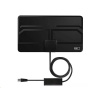 EMOS CITY LEAF-C600 pokojová anténa DVB-T2, DAB, filtr LTE/4G/5G