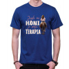 tricko, Farba kráľovská modrá, Strih/ Variant Pánsky / UNISEX