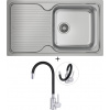 Teka CLASSIC 1B 1D X MLN mikrolinen + Deante NEO LUNO BOC B720 nerezová oceľ