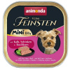 animonda ANIMONDA Vom Feinsten Adult Mini Teľacia šunka a bazalka - vlhké krmivo pre psov - 100 g