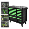 Montážní dílenský vozík s ručním nářadím JBM 53939 (12 zásuvek)
