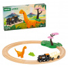 Vláčikodráha Brio 36098 Dinosauria kruhová vláčikodráha (7312350360981)