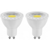 Žiarovka, žiarivka - LED žiarovka GU10 9W = 70 W WHITE COLD 2 PCS (LED žiarovka GU10 9W = 70 W WHITE COLD 2 PCS)