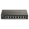 D-Link DGS-1100-08PV2 sieťový prepínač Riadený L2/L3 Gigabit Ethernet (10/100/1000) Podpora napájania cez Ethernet (PoE) Čierna (DGS-1100-08PV2)