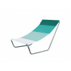 Textilomanie Skladacie plážové ležadlo SAND, zelené pruhy
