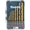 Makita D-72849 sada spirálových vrtáků, 1 mm, 2 mm, 3 mm, 4 mm, 5 mm, 6 mm, 7 mm, 8 mm, 9 mm, 10 mm, 1 ks