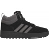 Pánske zimné tenisky adidas, HOOPS 4.0 MID WINTERIZED čierna,sivá,tmavo sivá, 42 2/3