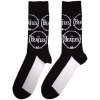Ponožky The Beatles - Drum Logo Repeat, EU 36 - 40 (UK 4 - 7; US 4,5 - 7,5)