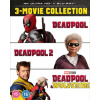 Deadpool 1 / Deadpool 2 / Deadpool 3 - Deadpool and Wolverine 4K Ultra HD + Blu-Ray