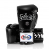 Fairtex BGL6 šnurovacie boxerské rukavice čierne Veľkosť rukavíc: 12oz