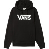 Vans WM CLASSIC V II HOODIE čierna,biela Dámska mikina S