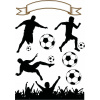 CUKROVÁ TLAČ jedlý obrázok na tortu Cukrová hmota FUTBAL FOOTBALL FUTBAL #4