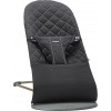 BABYBJORN Lehátko BabyBjörn Bouncer Bliss Anthracite Woven Farba: Black Woven