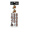 Sportstape ALL IN ONE HELMET DECALS - ARIZONA COYOTES - DARK HELMET