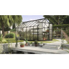 Skleník Vitavia Uranus 11500 polykarbonát 6 mm 257x445 cm čierny vr. základového rámu