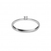 iZlato Forever Solitér s diamantom Margaret, biele zlato FLBR015A
