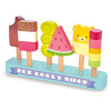 Tender Leaf Toys TL8277 Ice Lolly Shop drevené nanuky 6 druhov na stojane