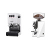 Gaggia Classic E24 BC, white + Eureka Mignon Specialita Compatto, CR white