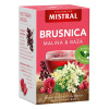 Mistral Brusnica malina & baza čierna ovocný čaj 20 x 2 g