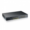 ZyXEL Zyxel GS1915-24EP Riadený L2 Gigabit Ethernet (10/100/1000) Podpora napájania cez Ethernet (PoE) 1U Čierna (GS1915-24EP-EU0101F)
