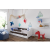 BabyBeds Detská posteľ LILI Farebné prevedenie: Orech, Velikost postele: 160x80 cm, Úložný priestor k posteli: Áno, s úložným priestorom