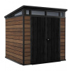 KETER PENT Signature HORIZONTAL domek 7x7 - hnědý, 216 x 226 x 216 cm