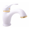 Arttec umývadlová batéria LABE, farba: biela/zlatá, rozmer: 3/8'' L026.5BZ
