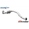 Nerezový výfuk místo katalizátoru společně ssports cat. - průměru 70 Inoxcar racing AFSU.32CAT