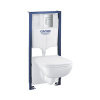 Závesné WC GROHE Solido bez splachovacieho kruhu 39817000