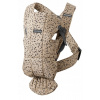 BABYBJORN MINI Woven – nosítko, béžová/tmavosivá (BABYBJORN MINI Woven – nosítko, béžová/tmavosivá)