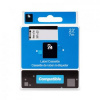 Ecodata kompatibilná páska pre DYMO 40913 D1, S0720680 Black On White Tape (9mm)