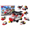 Stavebnica Helikoptéra 6v1, DIY Sada Vozidiel, 117 dielikov