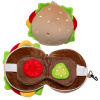 Vankúš na spanie v puke 17 x 28 cm (Hamburger vankúš Cesta + Mask Cena roka)
