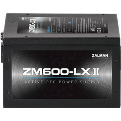 Zalman ZM600-LXII 600W ATX 120mm ventilátor, zdroj ZM600-LXII