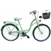 Mestsky bicykel - Ženský retro bicykel Vanessa 26 Mint Casket (Ženský retro bicykel Vanessa 26 Mint Casket)