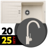 BLANCO SET 11-D 25 FAVUM XL 6 S + MIDA biela soft