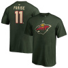 Fanatics Dětské tričko #11 Zach Parise Minnesota Wild NHL Stack Logo Name & Number Veľkosť: Detské XL (13 - 15 let)