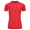 Dámske bežecké tričko Odlo T-shirt crew neck s/s 1/2 zip AXALP TRAI