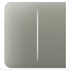 Ajax SideButton (2-gang) - Boční dvou tlačítko, olivová