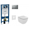 Geberit SET Duofix 111.300.00.5 +WCzávesné Id.Stand. TESI Aquablade+sedSC+Sigma01 ChrMat 111.300.00.5 NU3