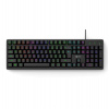 C-TECH herní klávesnice Riven (GKB-16), casual gaming, CZ/SK, duhové podsvícení, USB (GKB-16)