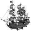 3D puzzle Metal Earth 3D puzzle Black Pearl - Čierna Perla - čierna (ICONX) (32309013986)