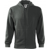 Malfini Trendy Zipper Pánska mikina 410 tmavá bridlica S