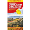 Itálie č 8 Umbrie Marche 1:200 000 regionální mapa MARCO POLO