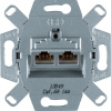 Zásuvka BERKER 4587 2xRJ 45 FTP