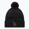 Dámska zimná čiapka New Era Metallic Bobble Los Angeles Dodger blacks