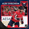JF Turner Kalendář Washington Capitals NHL Alexander Ovechkin #8 2025 Wall Calendar