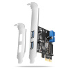 Axagon PCEU-232RS karta rozhrania/adaptér Interný USB 3.2 Gen 1 (3.1 Gen 1) (PCEU-232RS)